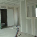 Construction de 12 logements Plougastel Daoulas 6 - Cloisons sèches