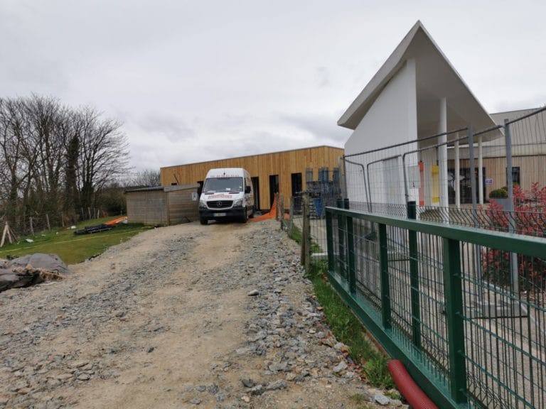 EHPAD Plabennec - Cloisons sèches, Isolation intérieure, Menuiserie, Combles, Bandes, Placo, Brest Finistère