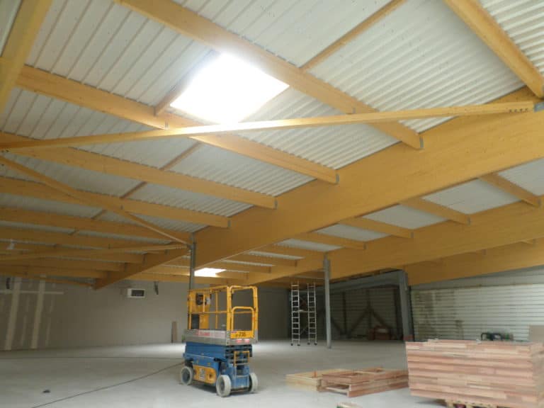 Extension d'un magasin Espace Emeraude -Milizac
