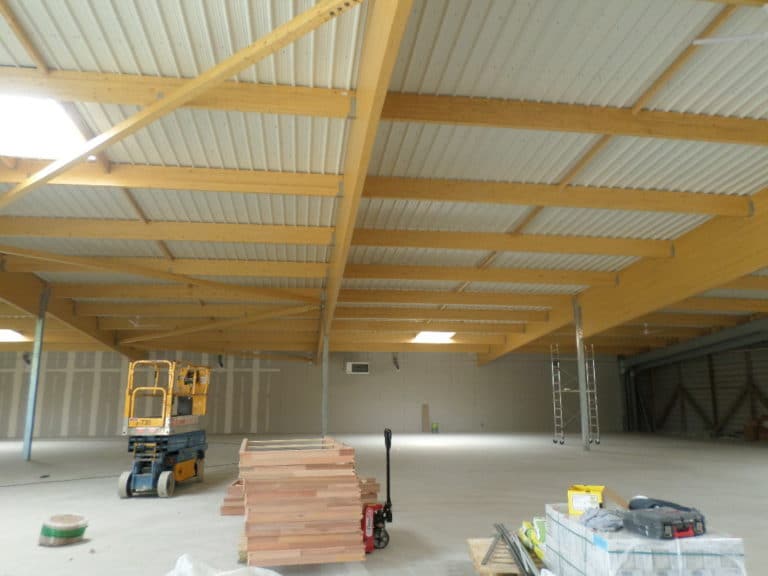 Extension d'un magasin Espace Emeraude - Milizac