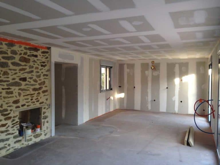 a- Rénovation salon après