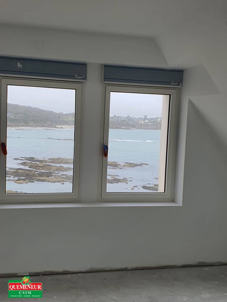 RENOVATION ET EXTENSION D'UNE MAISON D'HABITATION AVEC PISCINE INTERIEUR ET EXTERIEURE A PLOUGONVELIN (4)