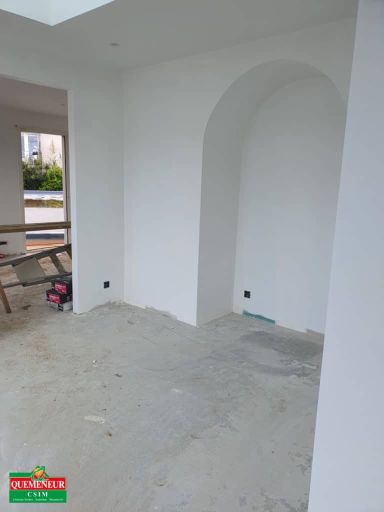 RENOVATION ET EXTENSION D'UNE MAISON D'HABITATION AVEC PISCINE INTERIEUR ET EXTERIEURE A PLOUGONVELIN (5)